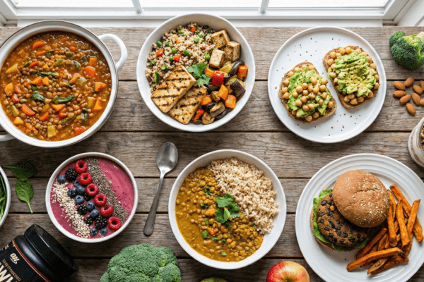 7-Day Meal Plan for Muscle Gain and Fat Loss for Vegetarians