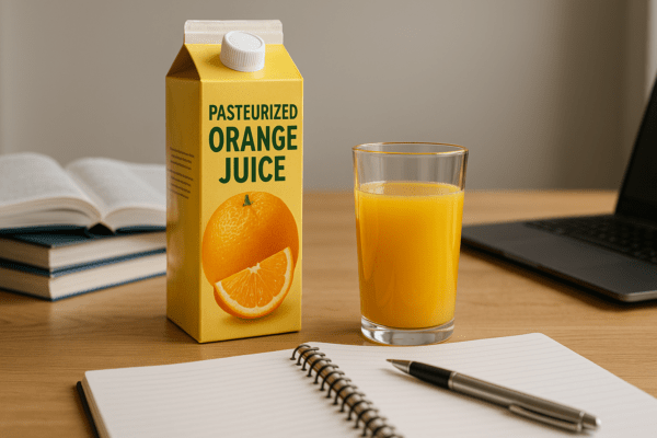 Pasteurized Orange Juice Study