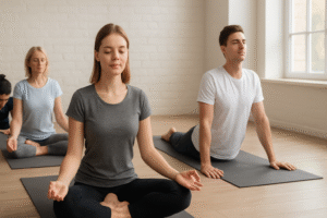 Simple Yoga Exercises for Beginners.