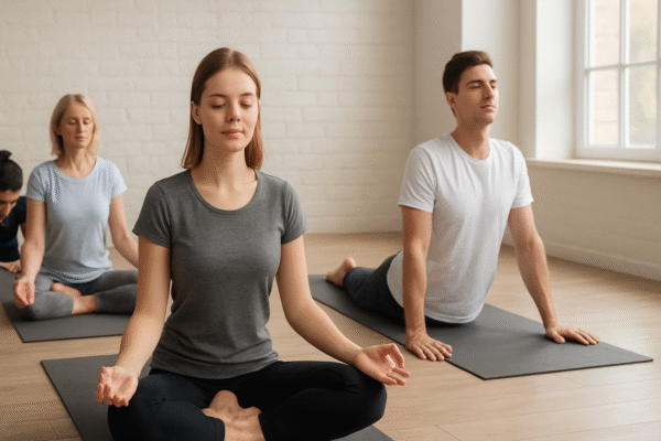 Simple Yoga Exercises for Beginners.