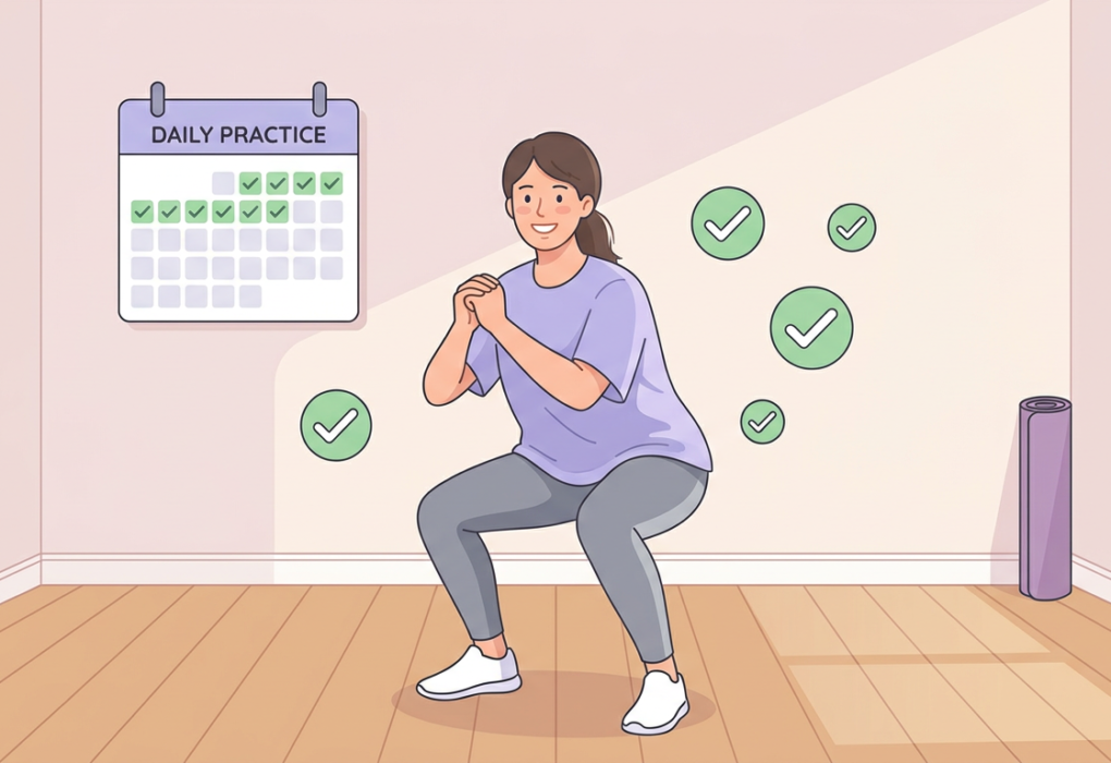 When it comes to fitness, your biggest focus should be on practice