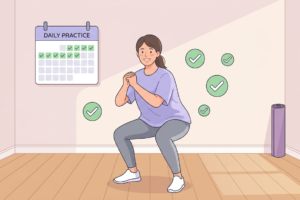 When it comes to fitness, your biggest focus should be on practice